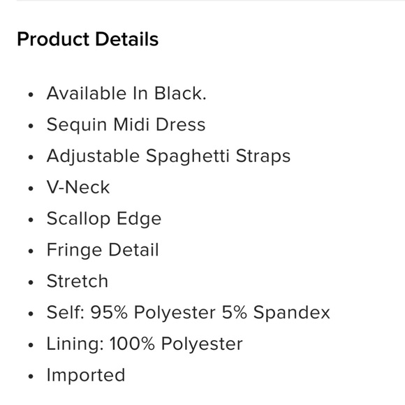 Beautiful sequin midi dress in black from Fashion Nova brand new with tags - Picture 4 of 6